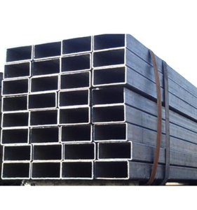 1&quot;x2&quot; Black Carbon Steel Tube <strong>Ms</strong> <strong>Pipe</strong> square and <strong>Rectangular</strong> Steel Tubes - Product Image 4