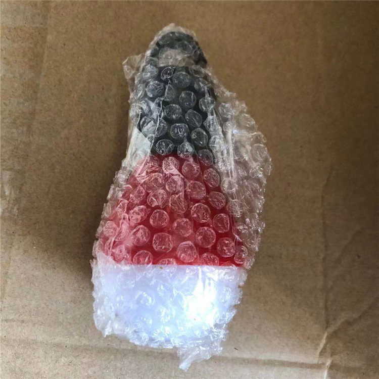 Red hook-style OPP bag packaging