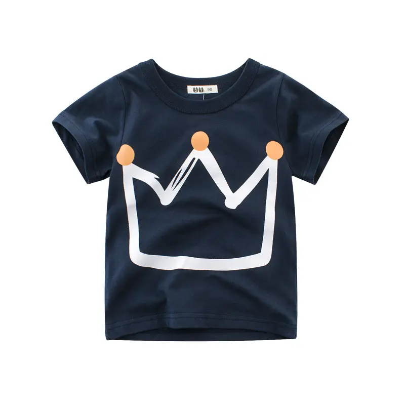 T-shirt con marchio sostenibile Unisex abbigliamento per bambini di alta qualità stampata su stampa personalizzata