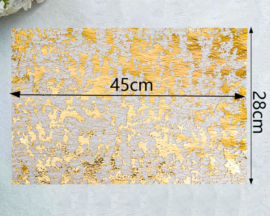 Gold-45*28CM*4PCS