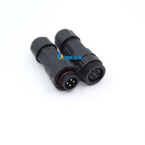 Dream-Start 3ขาแผง M19 IP68กันน้ำเชื่อมต่อซ็อกเก็ตที่มี10A จัดอันดับในปัจจุบันประเภท DIN เชื่อมต่อสกรูที่อยู่อาศัยพีซี - Product Image 4