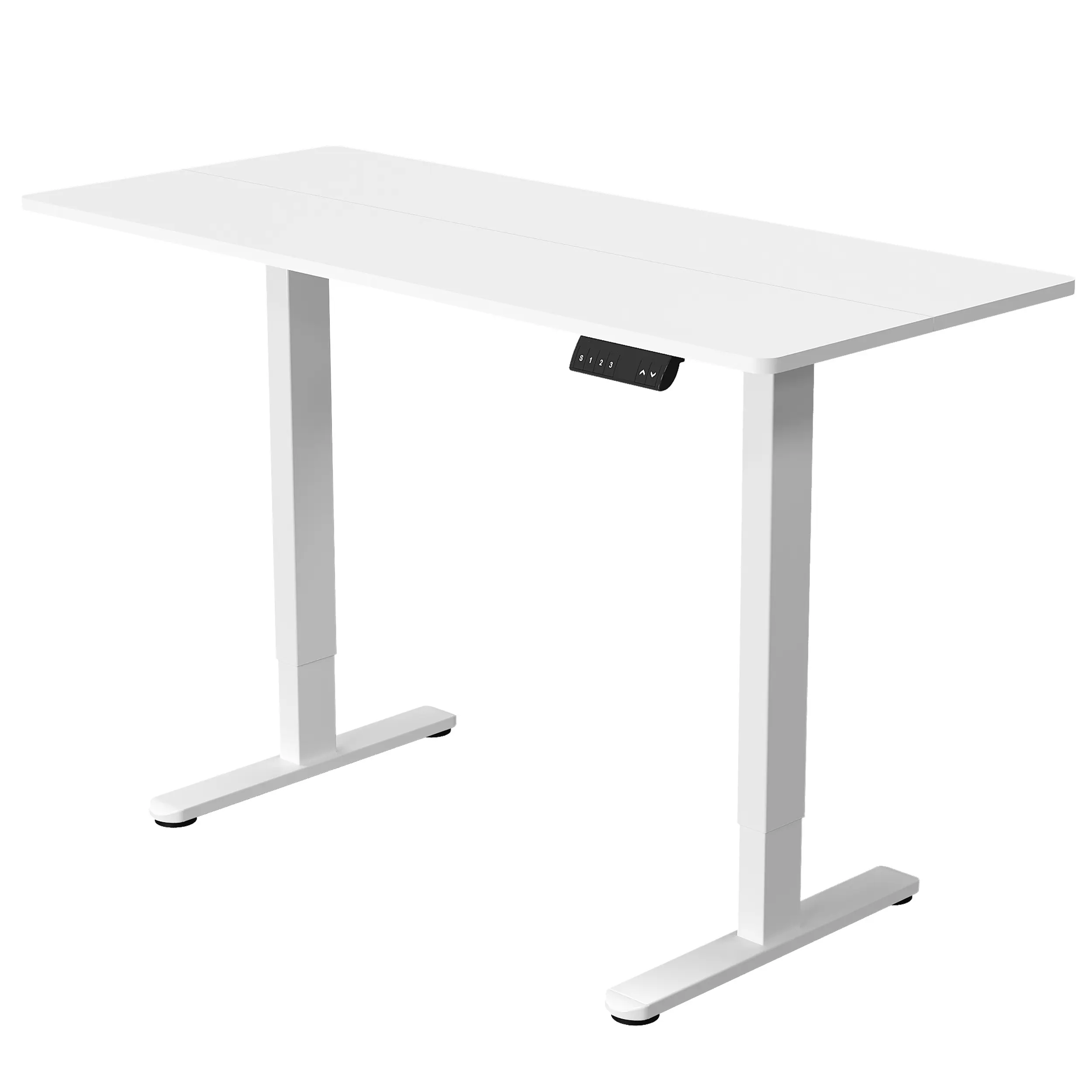 V-mounts Electric Dual Motors Height Adjustable Standing Desk with Thermal Protection Computer Accessories Type JSD2-02-2P
