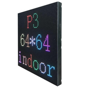 P3 Indoor Full Color LED <strong>Display</strong> <strong>Module</strong> 64x64 Pixels 1/32scan 192mm X 192mm LED Panel SMD 2121 - Product Image 1