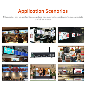 Real 8K Android Multimedia Player Box 6 hdm i uscite Link Screen Gigabit porta di rete HD lettore 8 + 64G - Product Image 5