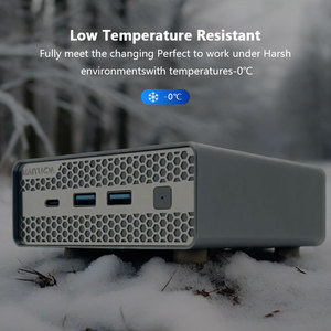 Factory Price Embedded <strong>Computer</strong> All Aluminum Body Design N100 <strong>Processor</strong> Gray Industrial Mini <strong>Computer</strong> for Office Use Etc - Product Image 4
