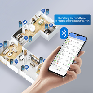 TZONE-registrador de datos de humedad y temperatura, tecnología BLE 5,0, Bluetooth - Product Image 3