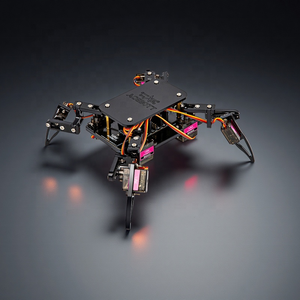ACEBOTT DIY Programmier bares IoT für Arduino Robotics Kits ESP8266/ESP32 Vierbeiniger Spinnen roboter mit Lauf animationen
