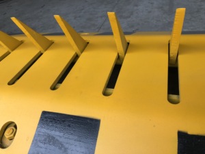 Ağır güvenlik tek yönlü trafik sivri lastik sivri ile otomatik yol blok başak - Product Image 2