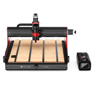 TWOTREES 6050 Aluminum Portable 600*500mm Engraving Size 4 Axis <strong>Cnc</strong> <strong>Router</strong> Machine <strong>Atc</strong> <strong>with</strong> <strong>Linear</strong> Guide Rail 500W Spindle - Product Image 1