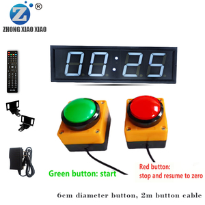 HONGHAO ha condotto l'orologio sincrono elettronico all'ingrosso conto alla rovescia LED orologio da parete da scrivania cronometro da remoto camera di fuga Timer - Product Image 2