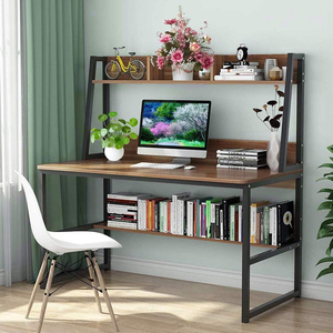 Venta al por mayor de fábrica, mesa de escritorio de madera maciza para oficina, hogar, edición de lujo, muebles de interior, mesa de estudio multifunción - Product Image 3