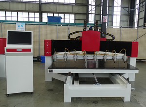 Kit cnc de enrutador de madera de alta configuración, con 4 ejes de rotación para puerta de madera