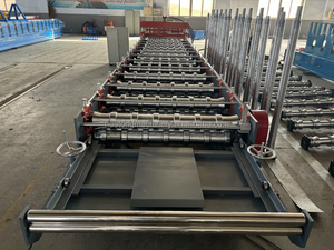 Đầy đủ tự động màu thép mái ngói cuộn tạo thành máy với động cơ bơm & mang - Product Image 3