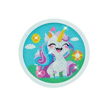 5D Diamond Painting Cute Animals Round Frame Custom Crystal Diamond Painting Kits