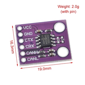 TZT-módulo de interfaz de Bus para Arduino, controlador de protocolo CAN de alta velocidad MCP2551 - Product Image 3