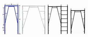 Building Construction <strong>Frame</strong> <strong>Type</strong> <strong>Scaffolding</strong> Complete Set with Best Price and High Quality - Product Image 3