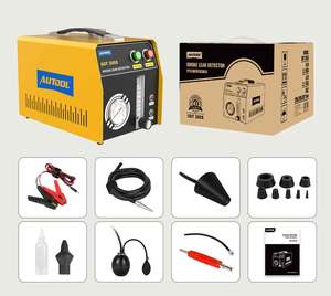 Gran oferta, máquina de detección de fugas de humo para vehículos, probador de sistema EVAP AUTOOL SDT205S para reparación de tuberías de escape de tanque de combustible de coche - Product Image 3