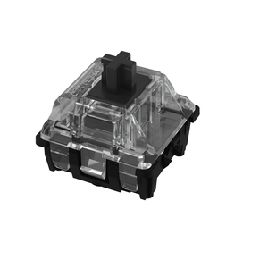 Interruttore ottico GATERON interruttore tastiera meccanico nero pulsante di sensazione costante per computer - Product Image 1