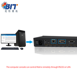 Professional 4K <strong>HDMI</strong> <strong>Matrix</strong> Switcher 4x2 Audio Video &amp; Lighting System - Product Image 2