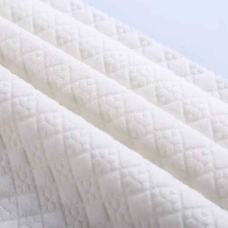 En çok satan dolgu jakarlı polyester bükülmüş iplik kumaş kumaş yorgan