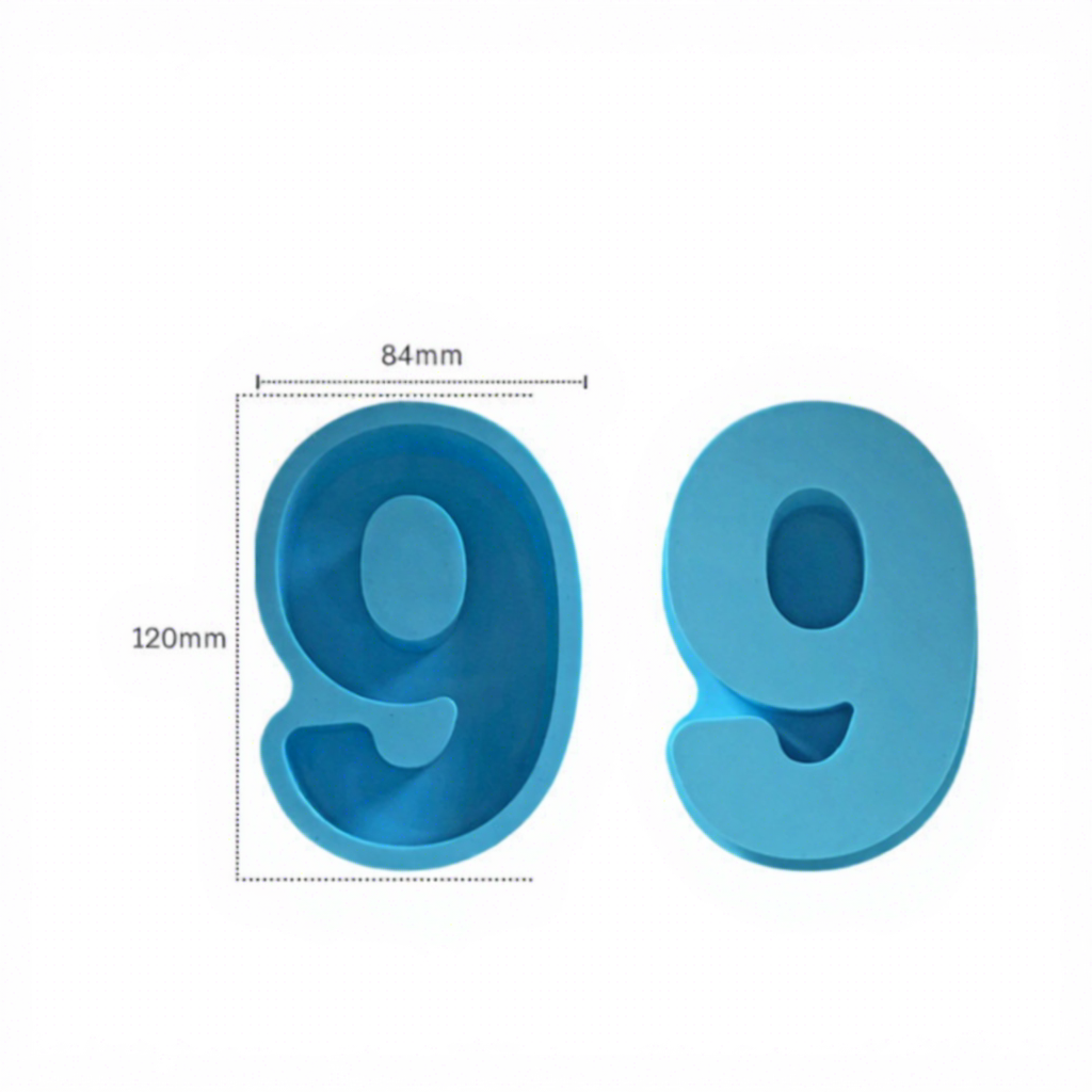 9 azul