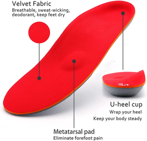 Plantar Fasciitis רפידות קשת תמיכה מוסיף נעל מדרסים הקלה על כאב תפקודי מדרסים עבור רגליים מגיני