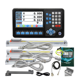 Lettura digitale Encoder a scala lineare per lettura digitale DRO scala lineare in vetro per fresatrice a tornio - Product Image 1