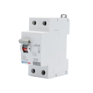 Abierto de 16a 20a 40a 63a 100a 30ma 100ma tipo b 2 de dos polos elcb residual curren mini fugas disyuntor diferencial - Product Image 1