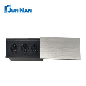 Smart Life Electricity Toma de corriente multifuncional para reuniones de escritorio Toma de corriente de mesa de aleación de aluminio UK US EU AU Enchufe de carga - Product Image 3