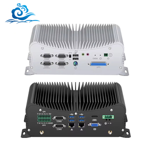 Fanless Mini Pc I5 7267U 8250U Ddr4 M.<strong>2</strong> Nvme 3G 4G Lte Linux Desktop <strong>2</strong> Nic Gpio Rs232 Sim Card Lpt Industrial Computer - Product Image 1