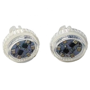 All'ingrosso 6LED 30mm 24V automatico RGB luci LED E14 Pixel lampadina per luna Park giostre - Product Image 5