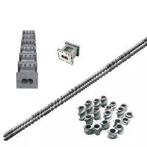 Custom Twin <strong>Screw</strong> <strong>Extruder</strong> <strong>Screw</strong> Elements for Plastic & Rubber Machinery Parts <strong>Barrel</strong> Customization Available