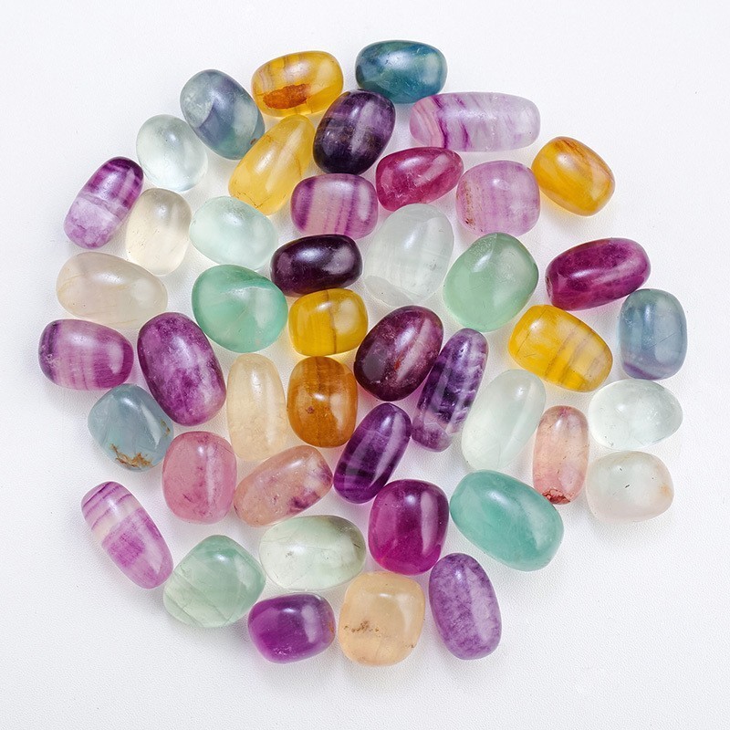 Colorful fluorite 100g bag