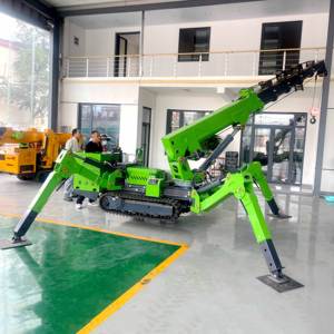 Yitaiwei 3.0 5 טון עגור משאית עכביש זחילה 3 טון הידראולי טלסקופי בום 9.2 מ 'הרמת גובה צריכת דלק נמוכה - Product Image 6