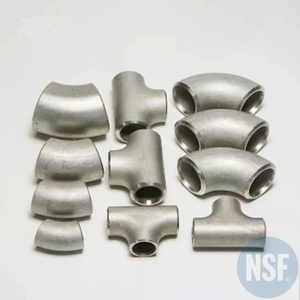 ASTM A312不锈钢304 90度弯头1英寸Sch40用于化学加工管道系统耐腐蚀 - Product Image 4