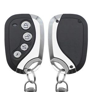 Llavero duplicador de Control remoto de clonación inalámbrica de 4 botones para puerta de garaje de coche puerta eléctrica