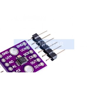 ADS1118 16 bit analogtodigital converter ADC SPI communication module development boardFeatures Low current consumption Continuo