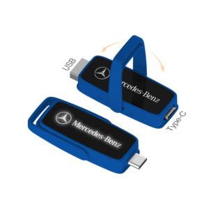 AiAude ใหม่ 2 ใน 1 USB 3.0 แฟลชไดรฟ์สําหรับโทรศัพท์พีซี Android ประเภท C USB Key OTG 16GB 32 GB Pendrive 128GB - Product Image 4