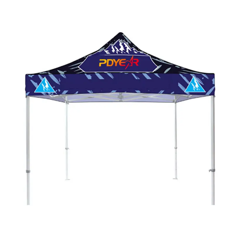 Camping 10 x 10ft Inflatable Canopy Logo Printing Gazebo Beach Tent with 3x3m