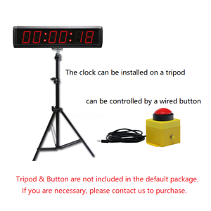 Remote Control <strong>Count</strong> <strong>up</strong> Countdown Wall <strong>Clock</strong> LED Multifunctional Digital Stopwatch <strong>Timer</strong> for Indoor Home Office Hotel Decor - Product Image 5