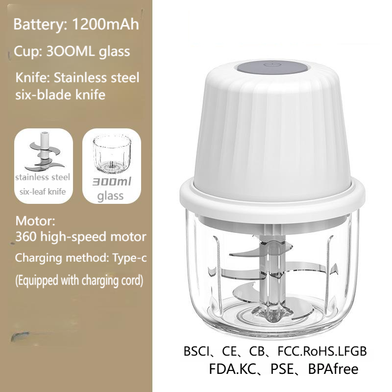 ขาว-หญ้า300มล. (6ใบ)