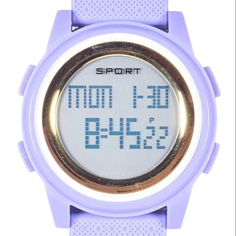 Venda quente relógios mulheres relógio de pulso de luxo jelly pip digital band relógio