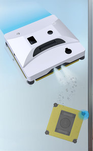 Smart Robot Cleaner with Large Vacuum Adsorption Window <strong>Remote</strong> Control <strong>AU</strong>/EU Plug Household Use Glass Washer - Product Image 4