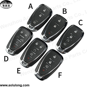 Aftermarket thông minh chìa khóa xe nhà ở tương thích 3/4/5/6 nút từ xa vỏ xe cho Chevrolet - Product Image 1
