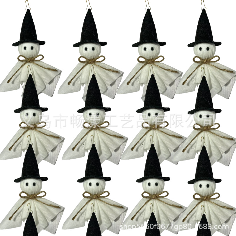 Un seul petit diable portant un chapeau
