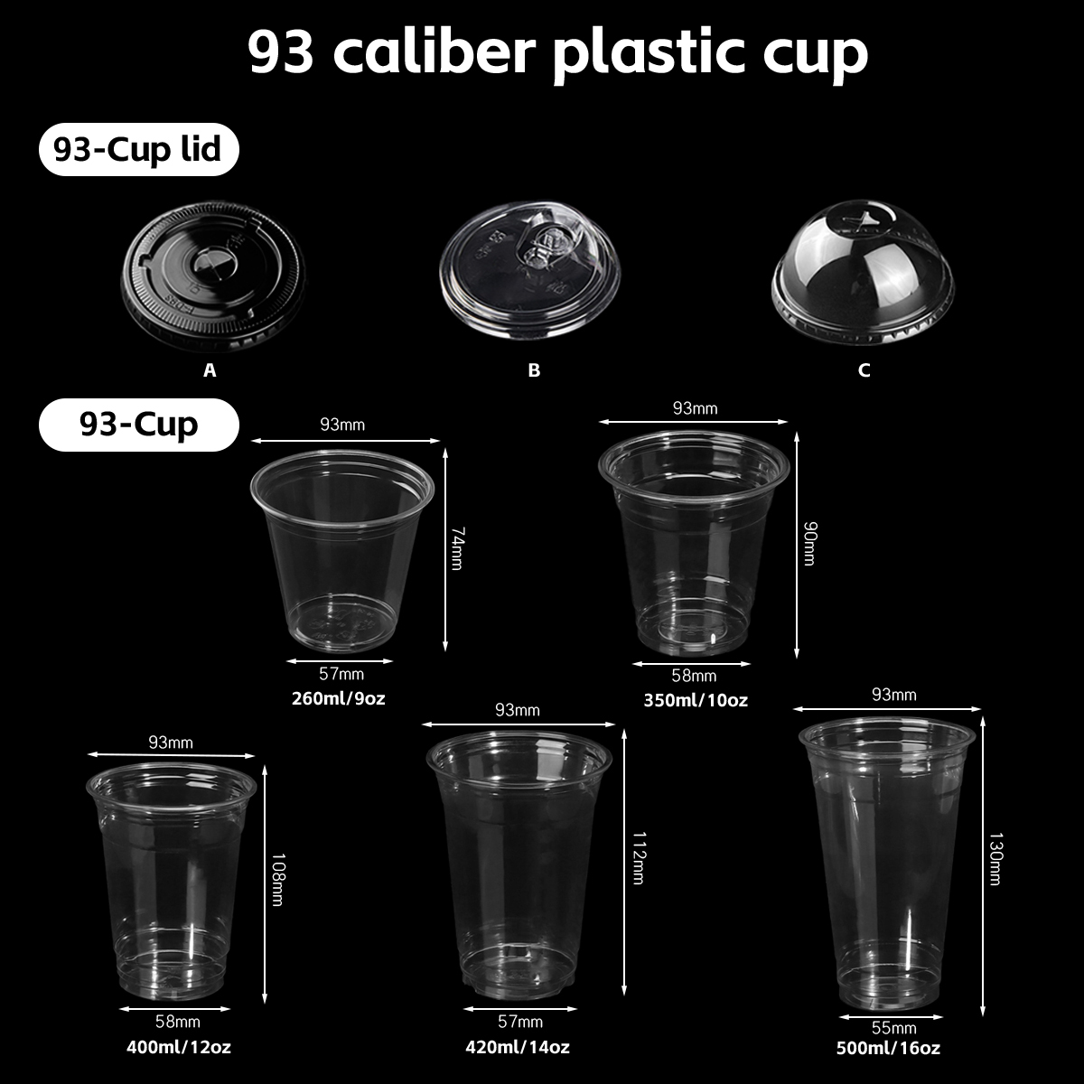 clear 93-Caliber