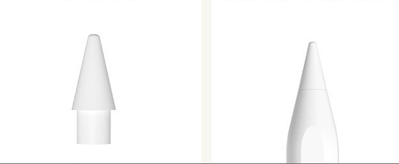 tapa de bolígrafo blanca