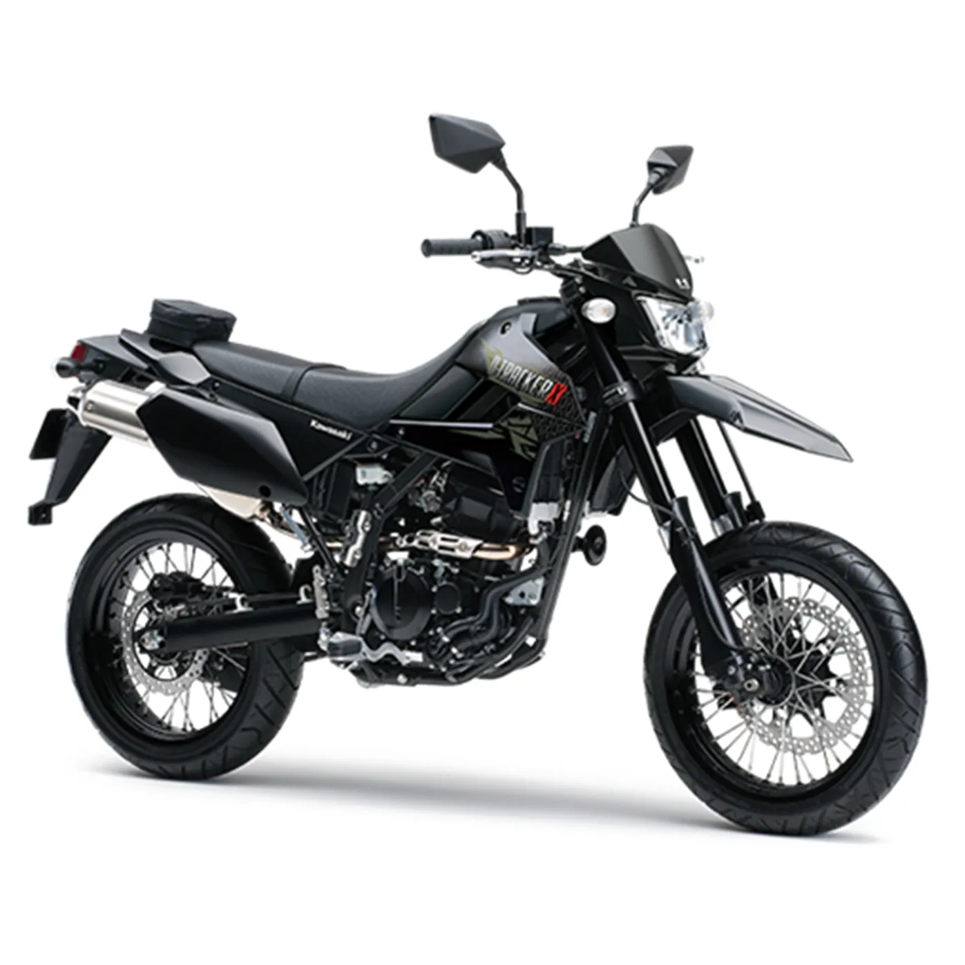 Motocicleta genuína Indonésia Kawasaki D-Tracker X150 para bicicleta de sujeira