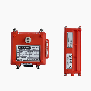 Ricevitore-trasmettitore 2 pulsanti telecomando industriale per gru controllo Wireless impermeabile codice fisso - Product Image 4