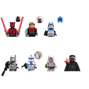 Tv6104 Darth maul ahsoka Clone Obi-WAN Trooper Rey nhựa xây dựng khối thiết lập cho trẻ em tự làm đồ chơi cho bé trai - Product Image 1